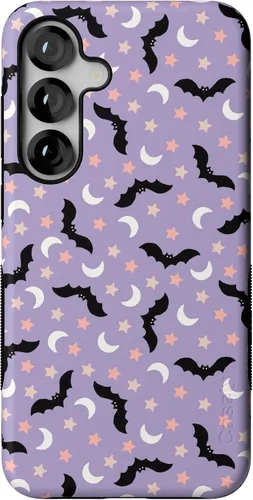 Vista 269 de Casely Funda para Galaxy S9 Postura de cadáver Yoga de esqueleto Diseño protector delgado esencial de doble capa