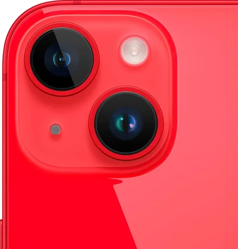 Vista 3 de Apple iPhone 14 256GB - Color rojo (producto) para Cricket Wireless (reacondicionado)
