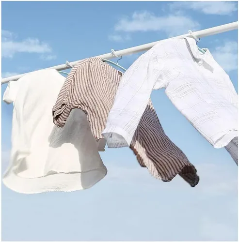 Vista 3 de XXhailan - 30 hebillas resistentes al viento resistentes al viento, hebilla de fijación de silicona antideslizante para colgar ropa, tubo