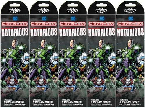 Vista 2 de DC HeroClix: Paquete de dados y fichas notorias