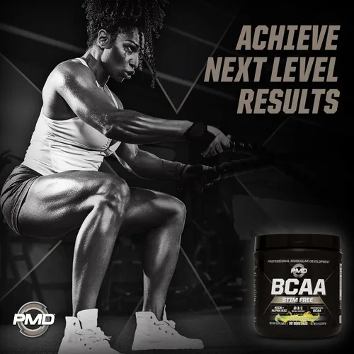 Vista 9 de PMD Sports BCAA - Aminoácidos sin estimulación – Mejor rendimiento de entrenamiento, recuperación mejorada, energía diaria, constructor muscular