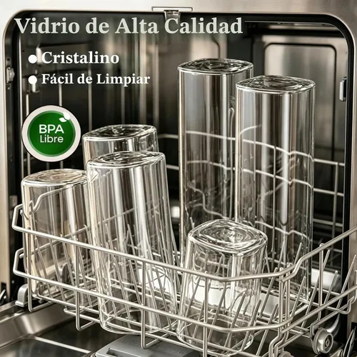 Vista 4 de VIEWELLD Recipientes de almacenamiento de vidrio cuadrados de 1.2 cuartos con tapas, frasco de vidrio con tapa hermética, recipiente de vidrio