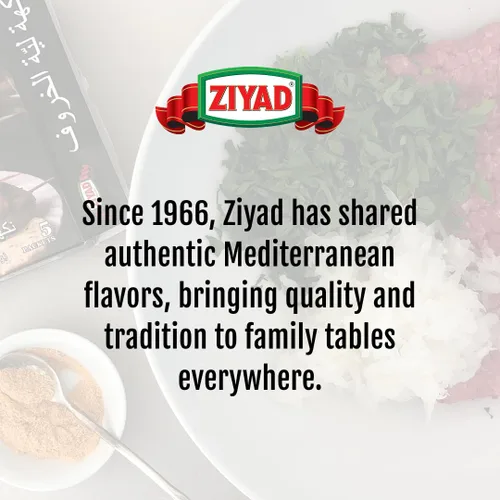 Vista 2 de Ziyad Liyye premium, polvo sazonado de cordero, mejora la carne, pollo, arroz, pilafs, verduras asadas y sopas. 5 paquetes, 0.35 oz por paquete