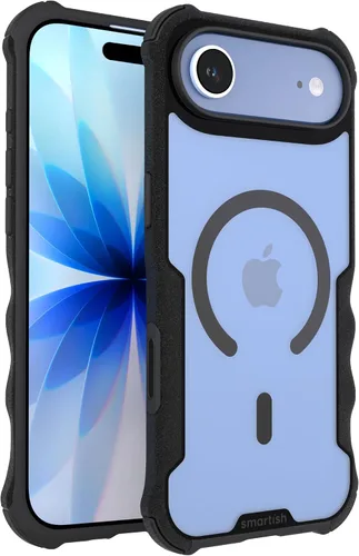 Vista 54 de Smartish® funda protectora magnética para iPhone 14 - Funda Gripzilla compatible con MagSafe [Resistente + Dura] Funda blindada de agarre pesado