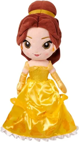 Vista 14 de Disney Store Muñeca de peluche oficial de Tinker Bell Princess, muñecas de princesa de Disney con características bordadas, Peter Pan, muñecas