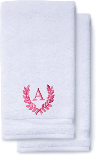 Vista 165 de Toallas de mano decorativas y con monograma para baño, cocina, maquillaje Regalo personalizado para boda-nupcial Toalla turca de lujo