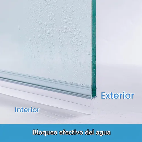 Vista 7 de Paquete de 2 sellos inferiores para puerta de ducha, 3/8 x 39 A Tipo 39.0 in