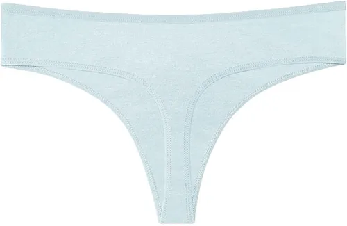 Vista 3 de Tangas de algodón para mujer, ropa interior íntima sexy, paquete de 6 o 12