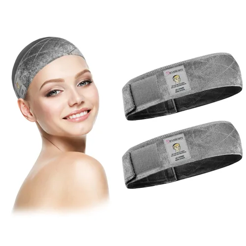 Vista 11 de Dreamlover - Banda de agarre para pelucas, diadema para mantener las pelucas en su lugar, color negro, 2 piezas