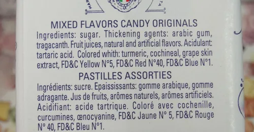 Vista 3 de Pastiglie Leone Caramelos de mentas surtidas de sabores de frutas en caja retro, uno