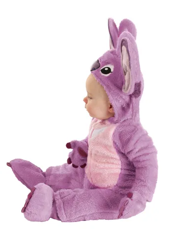 Vista 4 de Disfraz Infantil de Ángel de Lilo & Stitch para Niña de Disney Multicolor