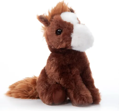Vista 17 de The Petting Zoo Peluche de perro salvaje africano, regalos para niños, animales salvajes del zoológico Onez Babiez, juguete de peluche de perro