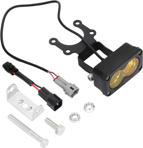 Vista 7 de Kit de faros motoparty para Sur-Ron Segway X260, combinación de luces Spot/Flood de 6000-6500K en blanco transparente, accesorios para barras