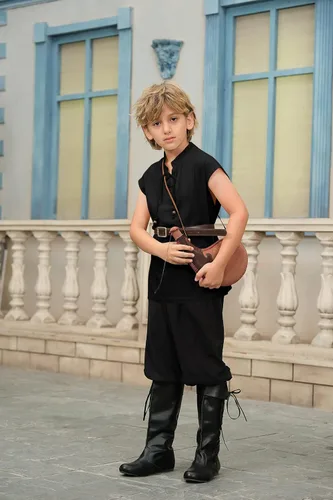 Vista 2 de Camiseta sin mangas de pirata renacentista para niños, disfraz vikingo, medieval, con cordones, escocés, Halloween, cosplay, camiseta sin mangas