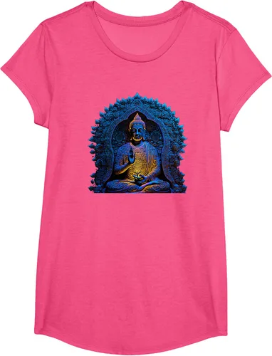 Vista 63 de Estatua de Buda Yoga Budismo Zen Buddhism Meditation T-Shirt Negro