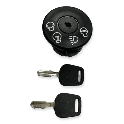 Vista 8 de VIRTIONZ MWIRE - Interruptor de encendido con dos llaves, 4 posiciones, 7 terminales, compatible con Husqvarna Craftsman Dixon Cub Cadet 532175566