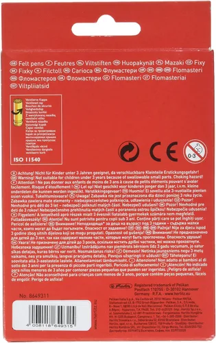 Vista 2 de Herlitz 8649311 - Bolígrafos de punta de fibra (30 unidades, 30 unidades)