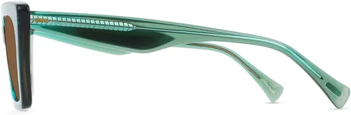 Vista 3 de RAEN Gafas de sol Keera para mujer gafas de sol retro con protección UVA y UVB Helecho Groovy Brown