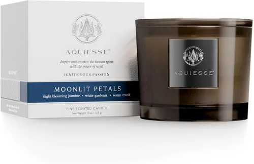 Vista 4 de Aquiesse Vela grande perfumada Black Orchid de 10 onzas