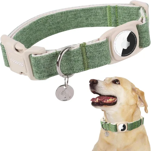 Vista 124 de DOGWONG Collar para perro de San Valentín, collar ajustable de algodón con corazón de caramelo azul, perfecto para perros pequeños a medianos
