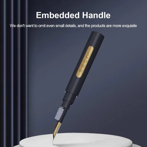 Vista 6 de Bolígrafo de limpieza Hagibis para Airpods Pro 1 2, kit de limpieza multifunción, cepillo suave para estuche de auriculares Bluetooth, herramientas