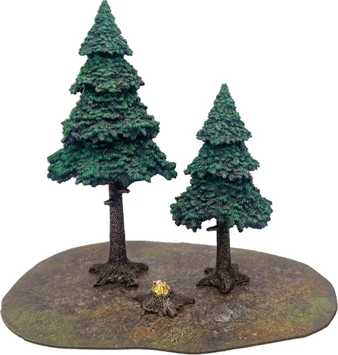 Vista 3 de Paisaje de monstruos: Bosque de pino perenne