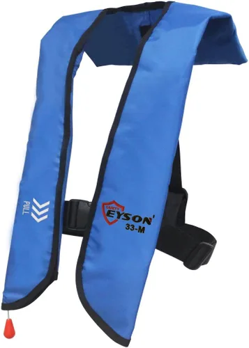 Vista 2 de Chaleco salvavidas inflable básico de uso automático/manual, de la marca Eyson