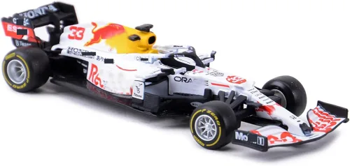 Vista 3 de HTLNUZD Modelo de coche coleccionable de aleación fundida a presión 2021 1/43RB16B #33 Fórmula F1