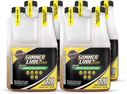 Vista 9 de Opti-Lube Summer+ Cetane Booster - Aditivo diésel, botella dosificadora