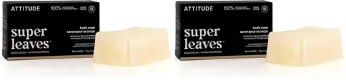 Vista 12 de ATTITUDE Barra de jabón corporal, origen natural, protege y suaviza la piel seca, aceites de coco y oliva, para hombres y mujeres, verificado por