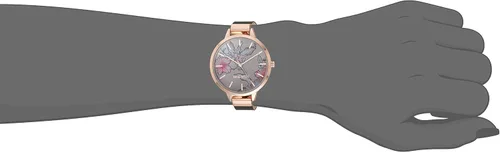 Vista 3 de Nine West Womens Floral Dial Strap Watch