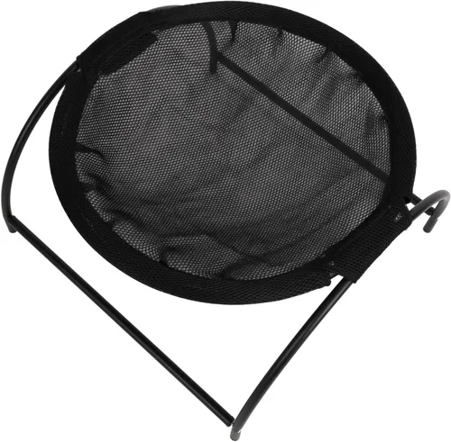 Vista 2 de Cat Hammock, Elevated Design Sturdy Iron Frames Breathable Mesh Fabric Elevated Cat Bed, Dog Hammock Bed with Easy Assembly and Cleaning for Cats