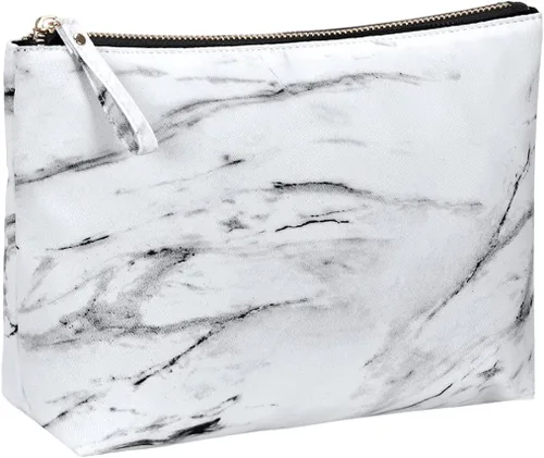 Vista 8 de Kamo Bolsas de maquillaje - Bolsa de cosméticos para mujer, bolsa con cremallera, organizador de cosméticos de viaje, bolsas de viaje para artículos