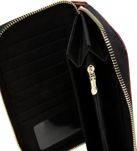 Vista 31 de Cartera de mano para mujer, estilo bohemio, con RFID, elegante, espaciosa con correa para viajes, capacidad para tarjetas, teléfono, dinero