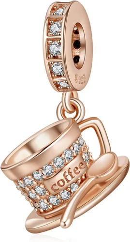 Vista 98 de Amufer S925 Charms for Women, compatible with Pandora Bracelets and Necklaces, Jewelry Gift