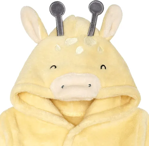 Vista 5 de Gerber Unisex Baby Hooded Animal Character Bathrobe