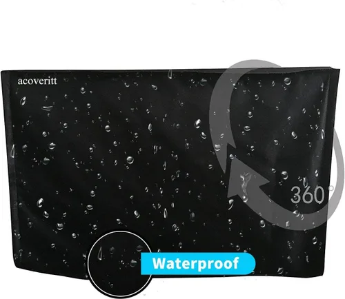 Vista 3 de Funda para TV al aire libre de 22"-24"-26", con forro resistente a rayones, protector LED de pantalla, mejor compatibilidad con monturas y soportes