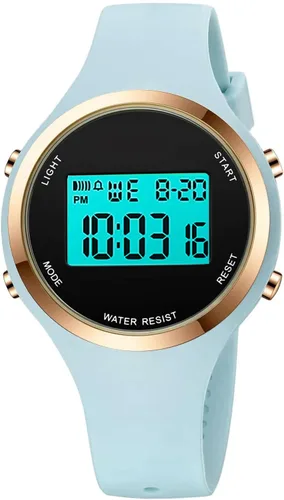 Vista 17 de Reloj XCZAP Deportivo al Aire Libre con Alarma, Resistente al Agua 5 Bar, LED, Digital