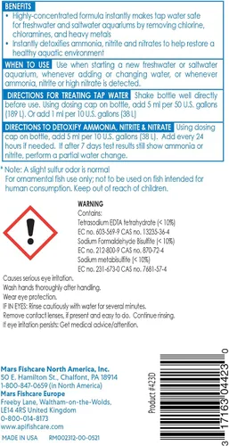 Vista 2 de API Acondicionador de agua AQUA ESSENTIAL botella de 8 onzas