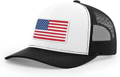 Vista 156 de Joe's USA Richardson 112 - Gorras de camionero con parche gráfico personalizado - Gorras estructuradas de cinco y seis paneles Richardson Premium