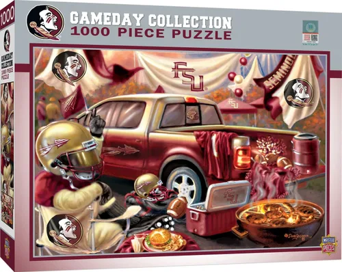 Vista 17 de MasterPieces Rompecabezas de 1000 piezas para adultos, NCAA de Texas A&M Aggies Gameday de 19.25 x 26.75 pulgadas