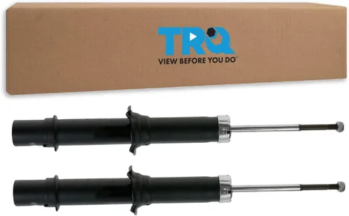 Vista 358 de TRQ Juego de amortiguadores traseros compatible con Chevrolet Express 1500 2003-2014, Express 3500 2006-2022, GMC Savana 1500, Savana 3500