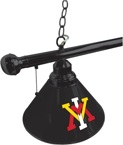 Vista 2 de HBS Virginia Military Institute 3 Shade Billiard Light by The Holland Bar Stool Co. Negro