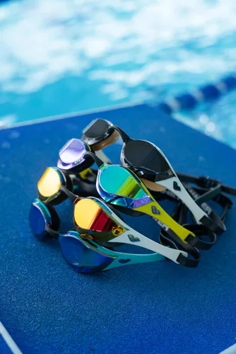 Vista 8 de ARENA Gafas de natación unisex Cobra Edge Swipe antivaho Racing para hombres y mujeres de policarbonato espejo/lente sin espejo