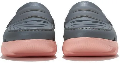 Vista 2 de Cole Haan Zerogrand - Mocasines planos para todo el día para mujer estilo informal color gris