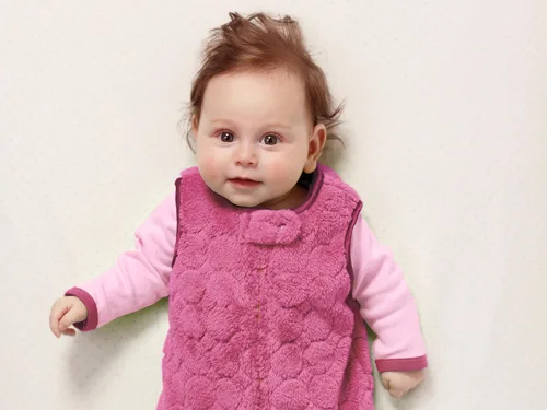 Vista 8 de SwaddleDesigns Saco de dormir de microfibra con cremallera de 2 vías, Puppytooth, negro, 0-6 meses