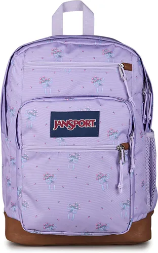 Vista 12 de JanSport Mochila genial con funda para laptop de 15 pulgadas, mochila grande para computadora con 2 compartimentos, correas ergonómicas, Negro