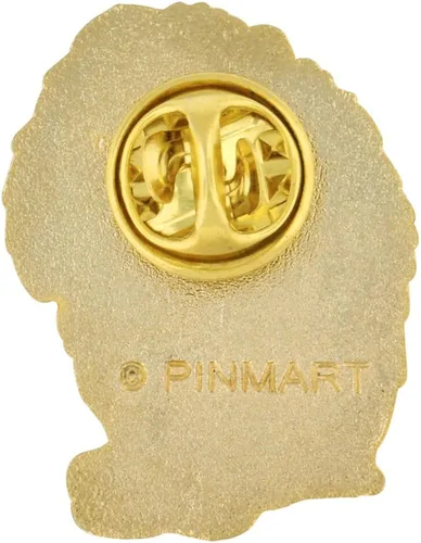 Vista 3 de PinMart Pin de solapa esmaltado de animales salvajes Esmalte