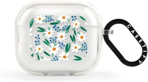 Vista 55 de CASETiFY Impact Airpods Pro (1ª/2ª) - Funda con anillo, color negro