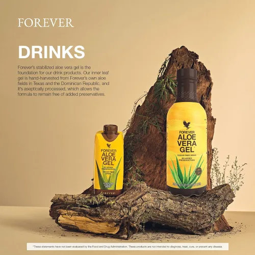 Vista 6 de Forever Living - Gel de aloe vera, 99.7% jugo de aloe vera puro en hojas interiores, sin conservantes, 11.15 onzas líquidas (paquete de 6)